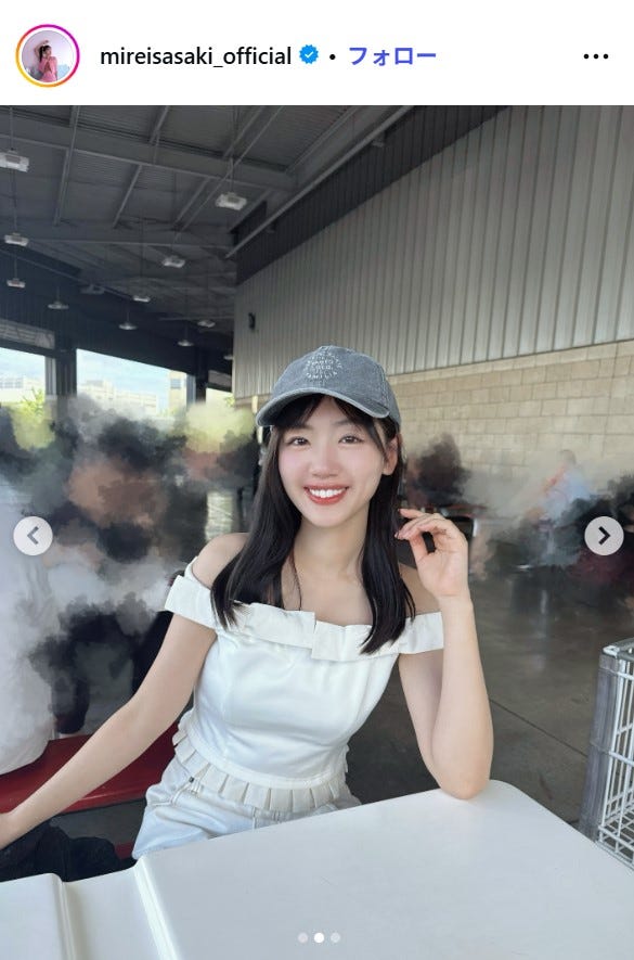 佐々木美玲Instagramより