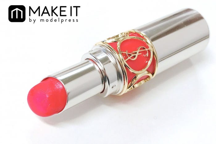 YSL/ヴォリュプテティントインバーム/8 キャッチミーオレンジ/4,300円(税抜) (C)メイクイット