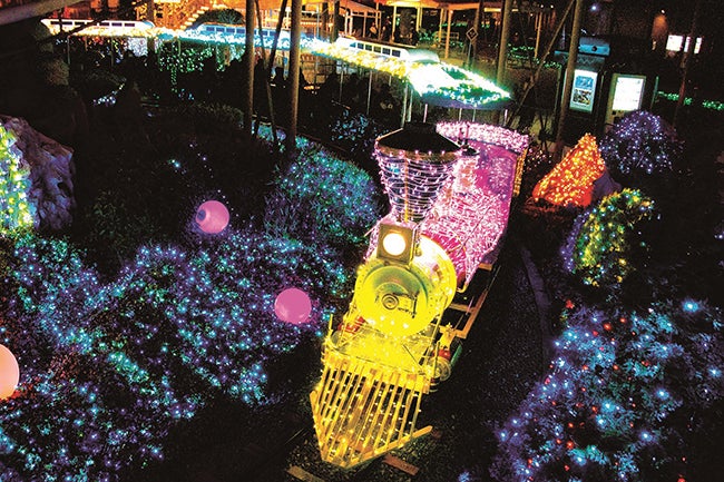 「光の遊園地」イメージ／画像提供：京阪電気鉄道
