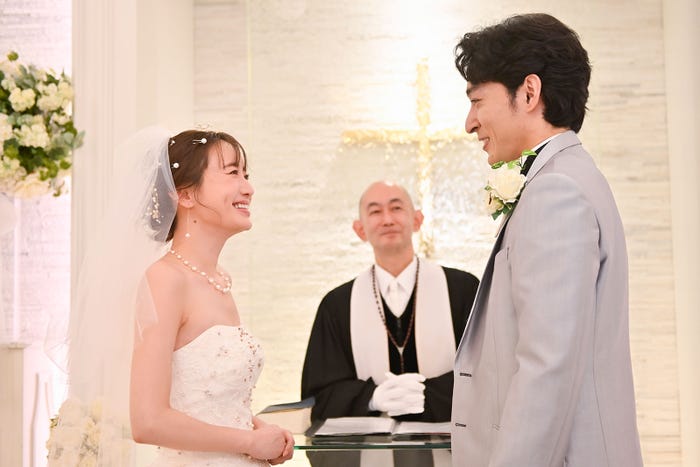 松本まりか、上杉柊平「ミス・ターゲット」第6話より(C)ABCテレビ