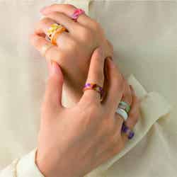 重ね付けするとより一層おしゃれになります/提供画像