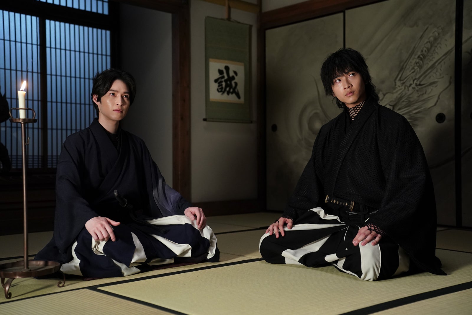 阪本奨悟、庄司浩平「君とゆきて咲く～新選組青春録～」第19話より（C）テレビ朝日