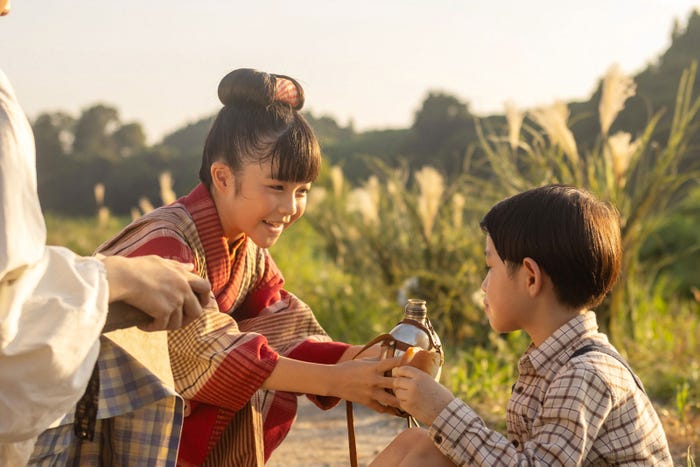 永瀬ゆずな、木村優来「あんぱん」第10話(C)NHK