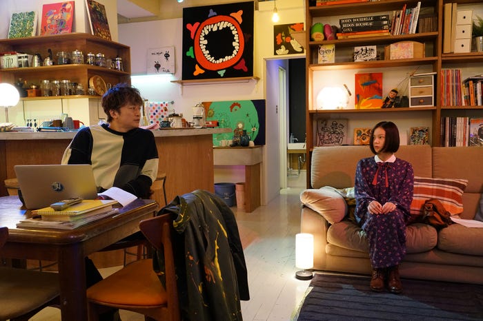 香取慎吾、中島セナ(C)2018 ATARASHIICHIZU MOVIE