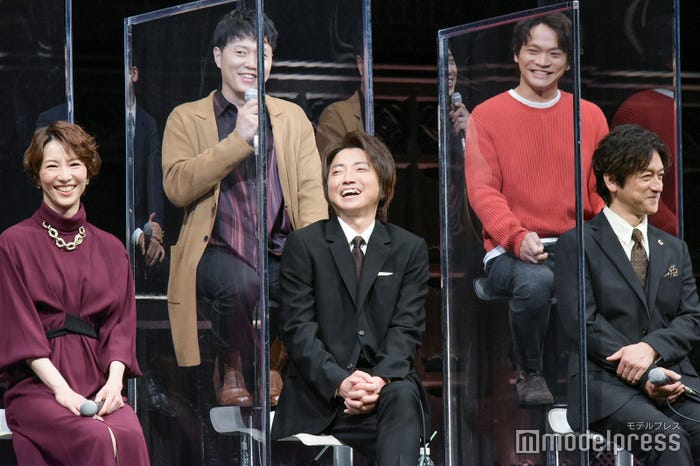 早霧せいな、エハラマサヒロ、藤原竜也、竪山隼太、石丸幹二 (C)モデルプレス