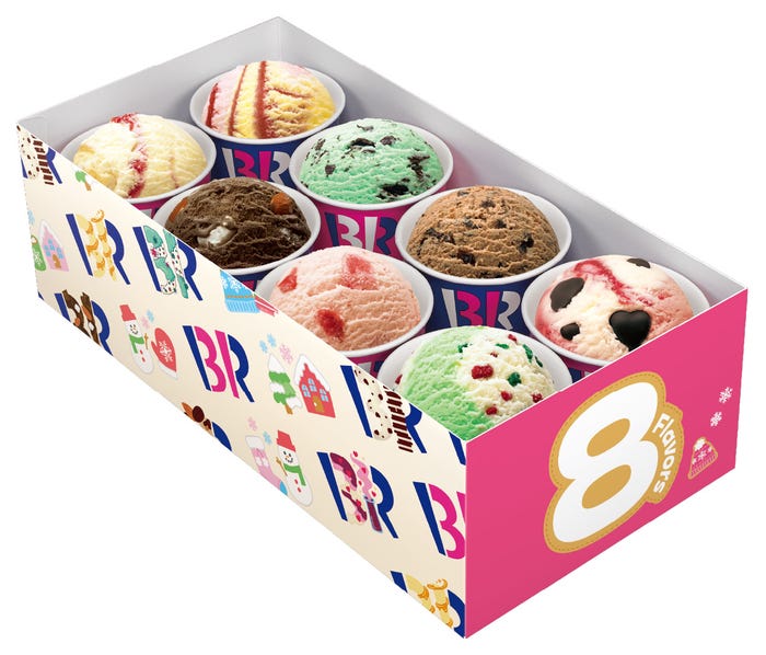 ウィンターバラエティボックス(8コ)スモール2,380円、レギュラー2,940円