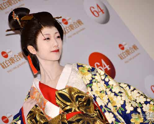 壇蜜、「普通のアイドルや女優とは違う」<紅白リハ>