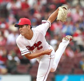 広島・遠藤 今季初昇格即1回3人斬り 「今後につながるかなと思います」中継ぎ陣ピンチ救う