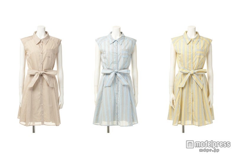 ダンガリーシャツワンピ「Noela」14,040円(税込)