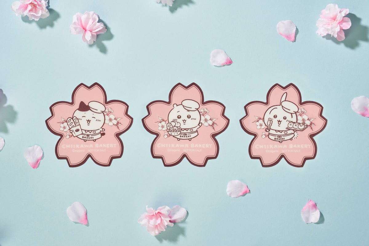 オリジナルさくら型コースター(全3種)(C)nagano