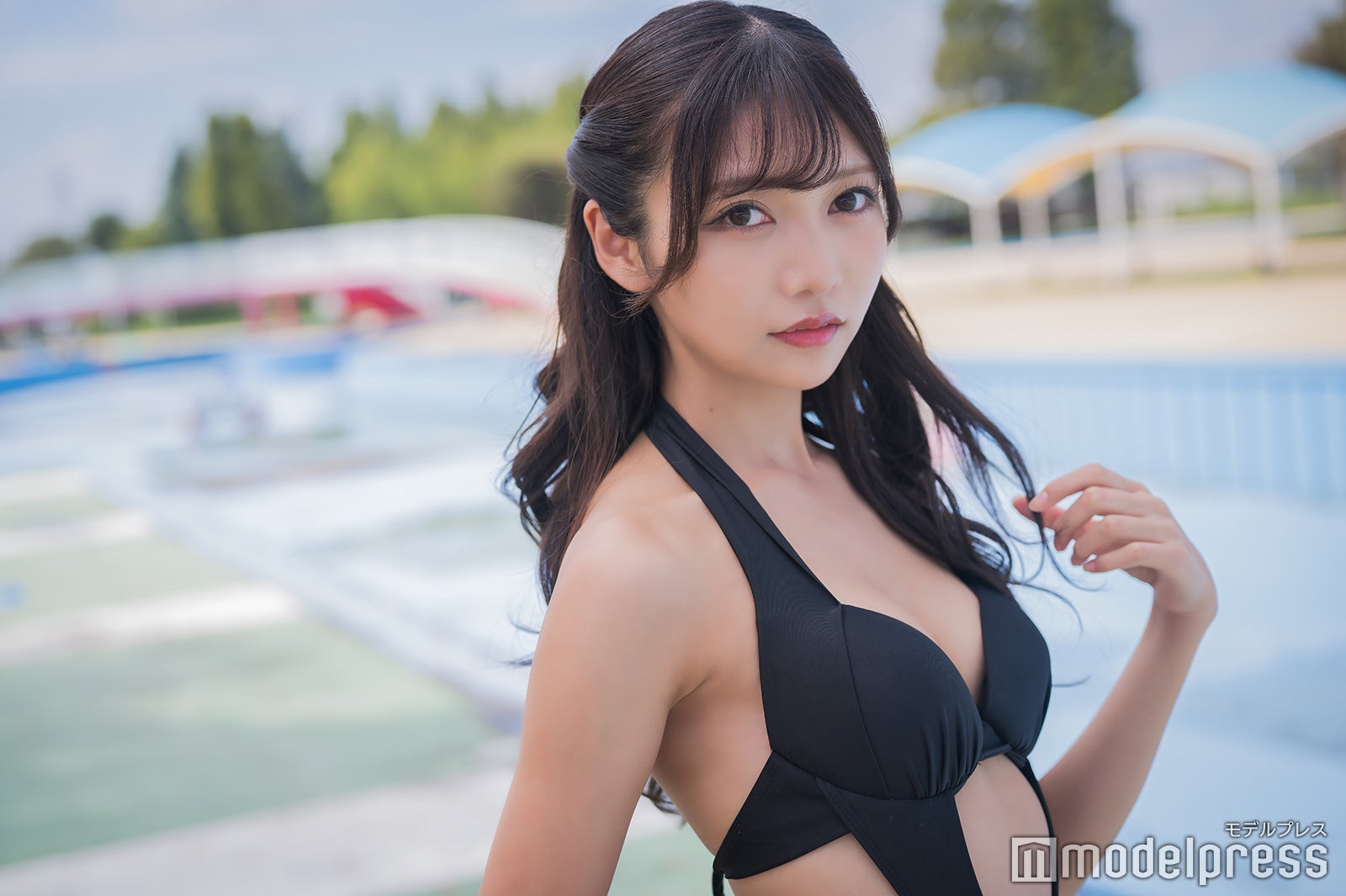 かみやまや、ボディライン強調水着で圧倒 ファンクラブの魅力語る「より近い距離でファンの方と」【モデルプレス×フレッシュ撮影会インタビュー】