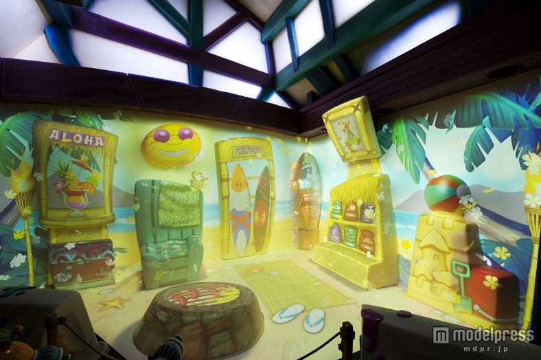 テーマ「ビーチ」（C）Disney