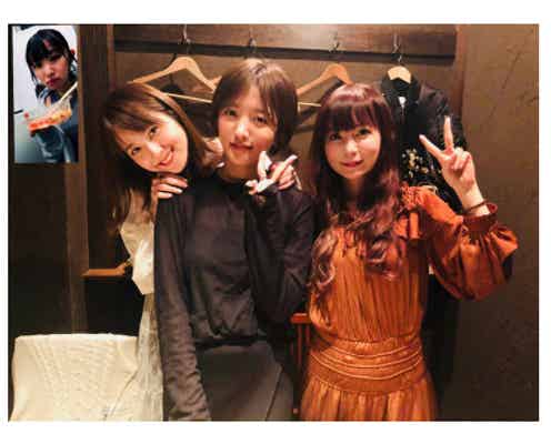 中川翔子、佐々木希&夏菜と“リアルひなぎく会”開催