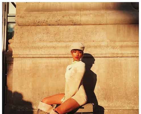 ローラ、タイトなミニワンピで美脚あらわ「SEXY」「スタイル抜群」と絶賛の声