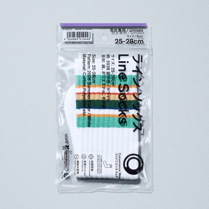 ラインソックス (税込429円)(提供写真)