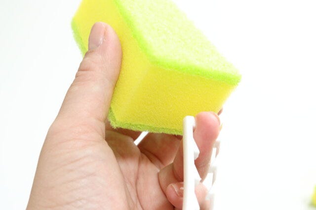 取り替えできるボトル洗いスポンジソフト2P　使用方法