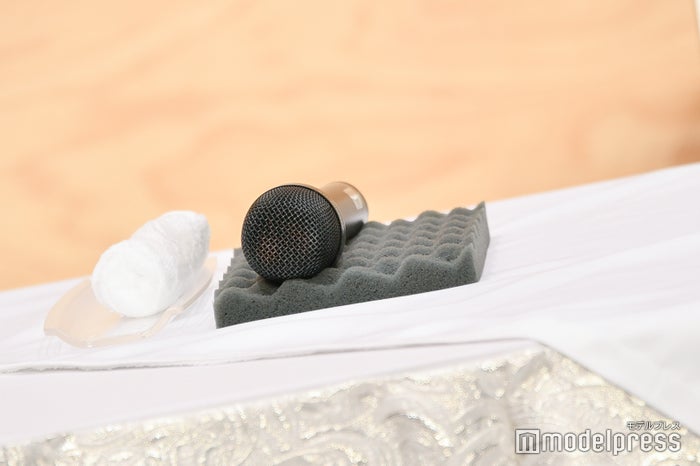 中居正広が使用したマイク（C）モデルプレス