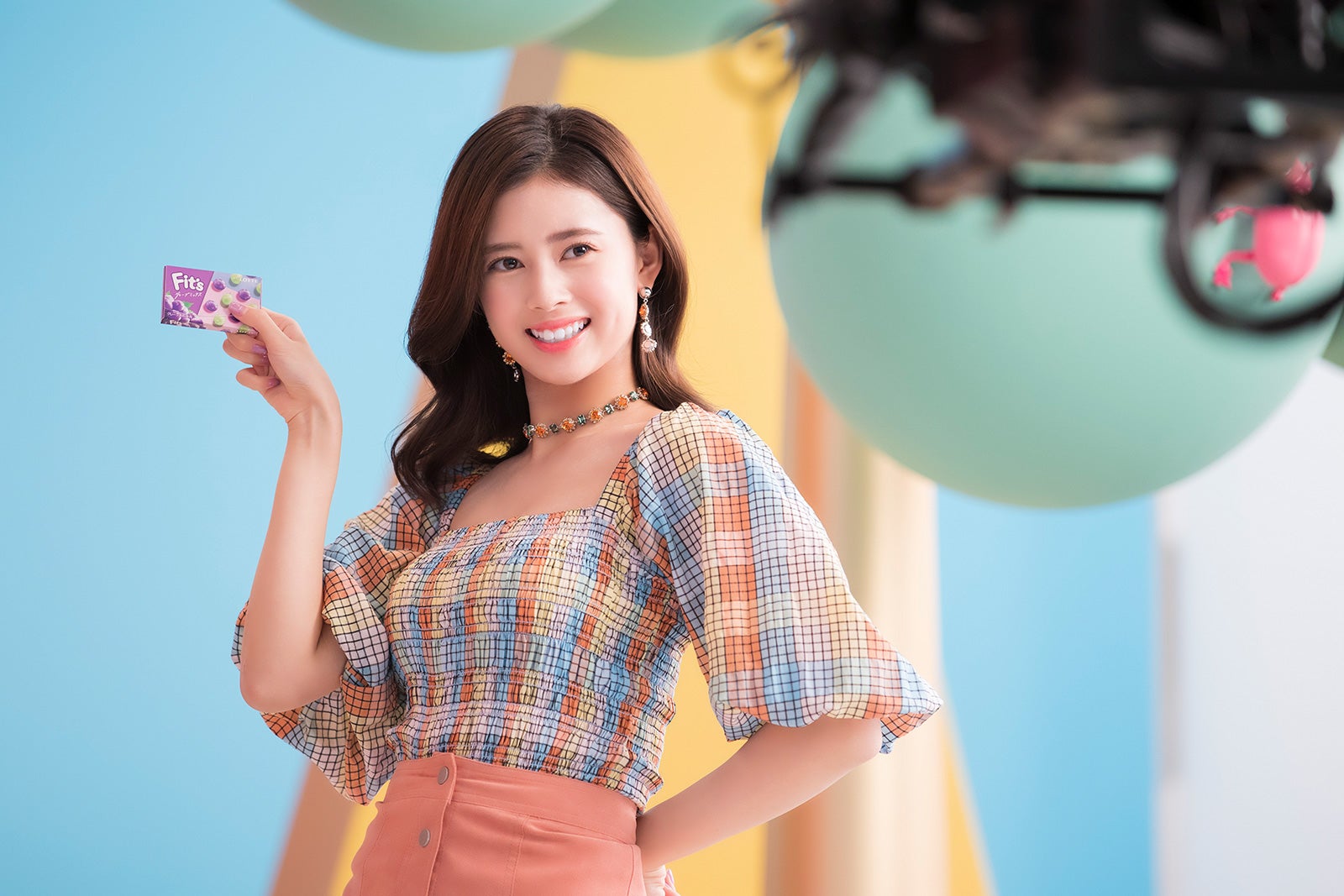 RIMA／新WEBムービー「NEWフィッツダンスシャッターチャンス」篇メイキング（提供写真）