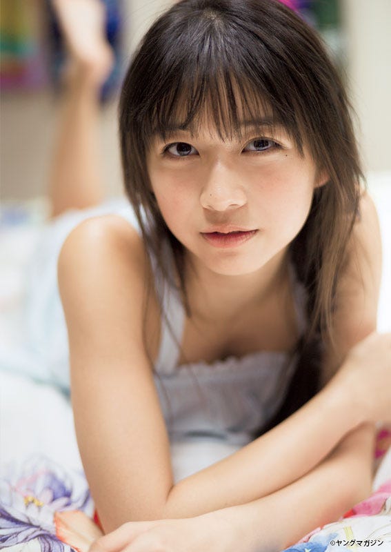 牧野真莉愛(C)細居幸次郎/ヤングマガジン