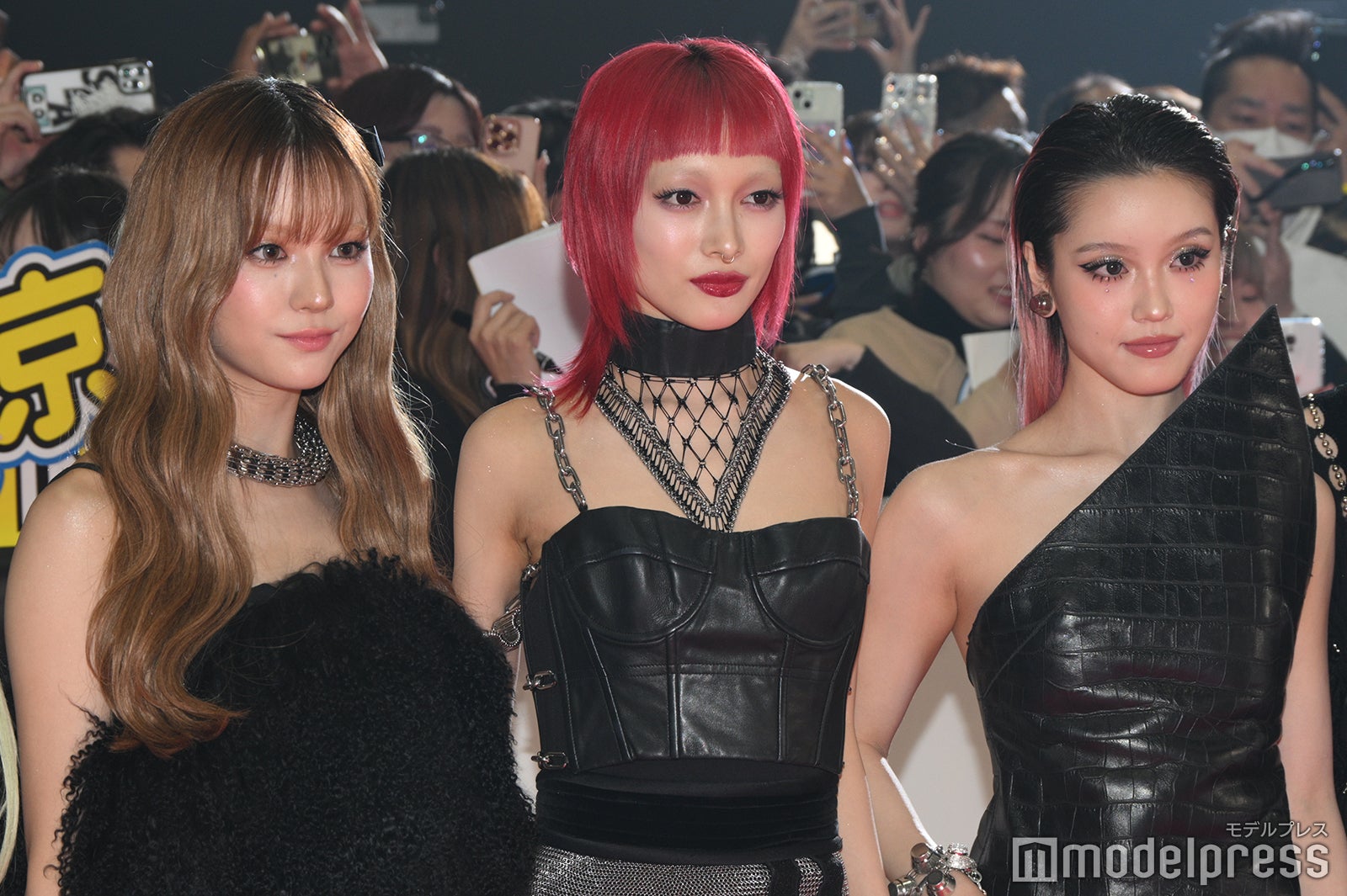 JURIA、JURIN、CHISA（C）モデルプレス