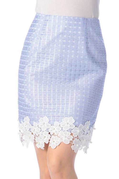 裾レースセットアップボトムス「JugeETTA」7,635円（税込）