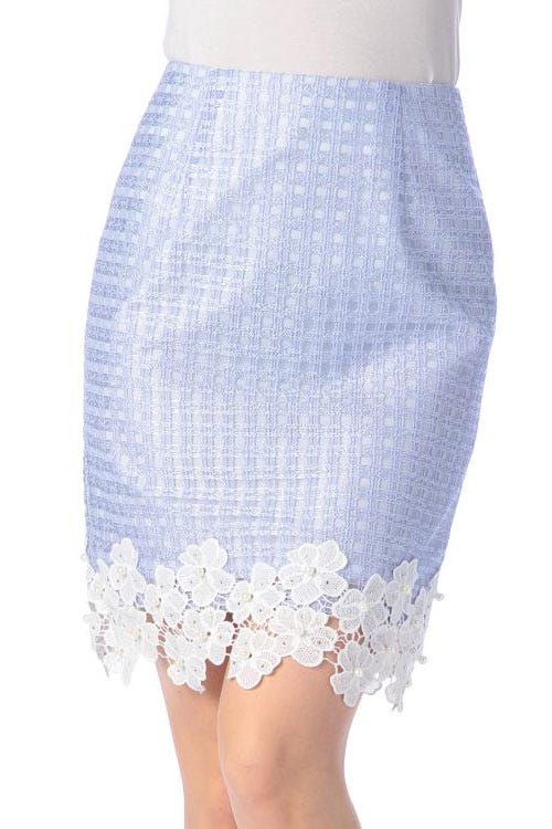 裾レースセットアップボトムス「JugeETTA」7,635円(税込)