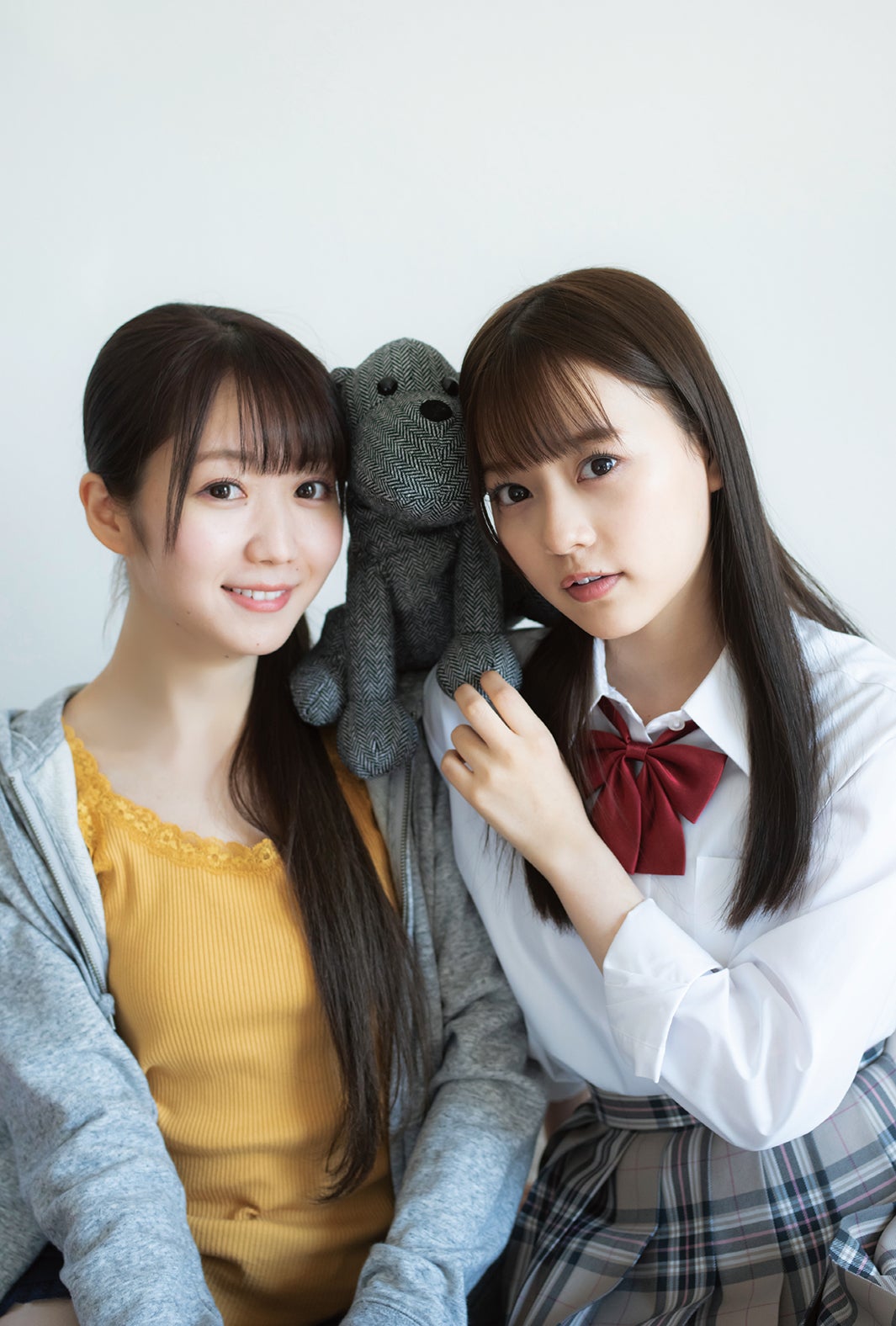 大谷映美里・齊藤なぎさ「BUBKA」6月号より（提供写真）