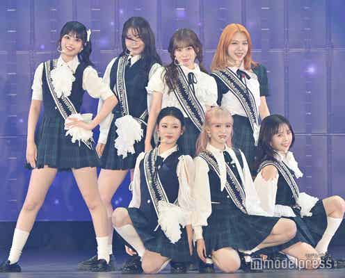 ME:I、7人でパフォーマンス MOMONA「今の私たちの全力をお見せします」【ガルアワ2025AW】