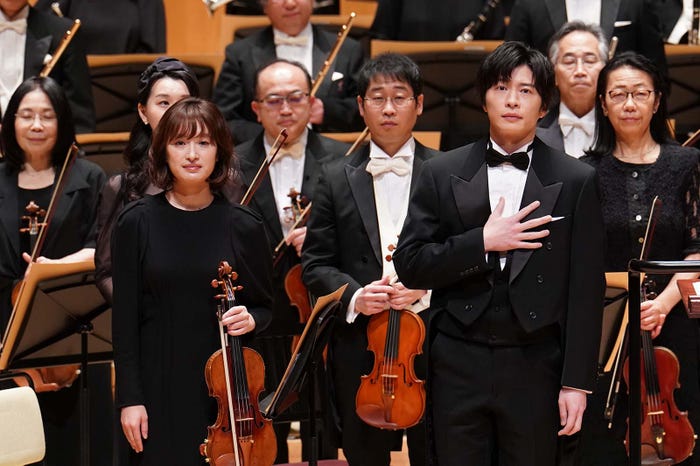 門脇麦、田中圭「リバーサルオーケストラ」最終話より(C)日本テレビ