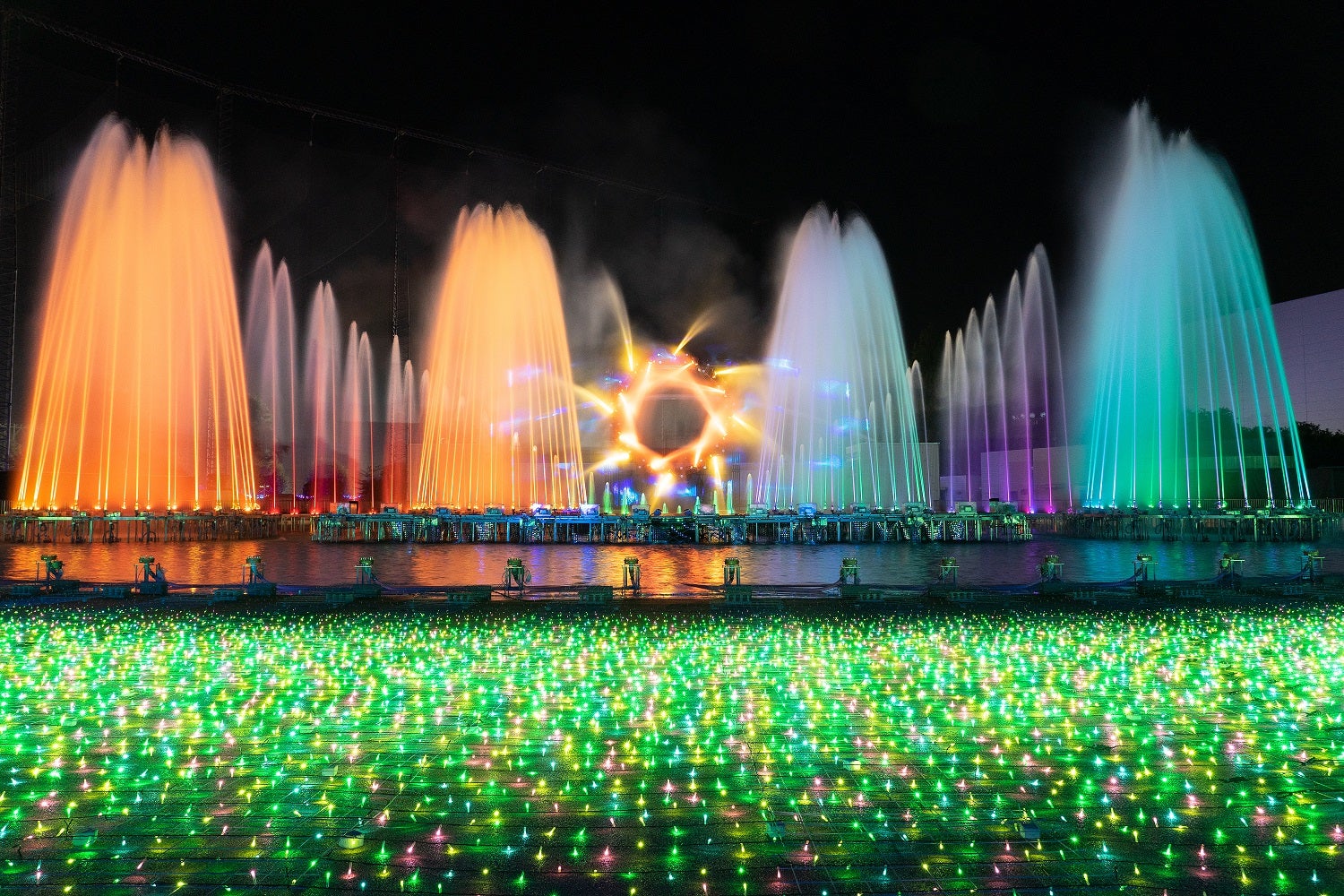 噴水ショー／画像提供：よみうりランド