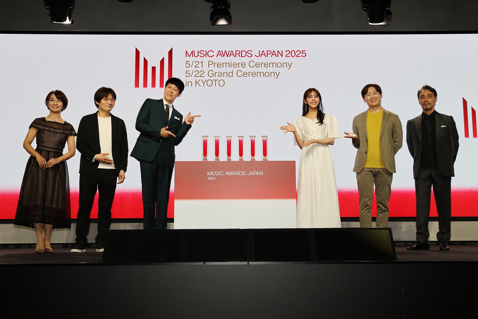 「MUSIC AWARDS JAPAN」4月17日ノミネート作品発表会の様子（提供写真）