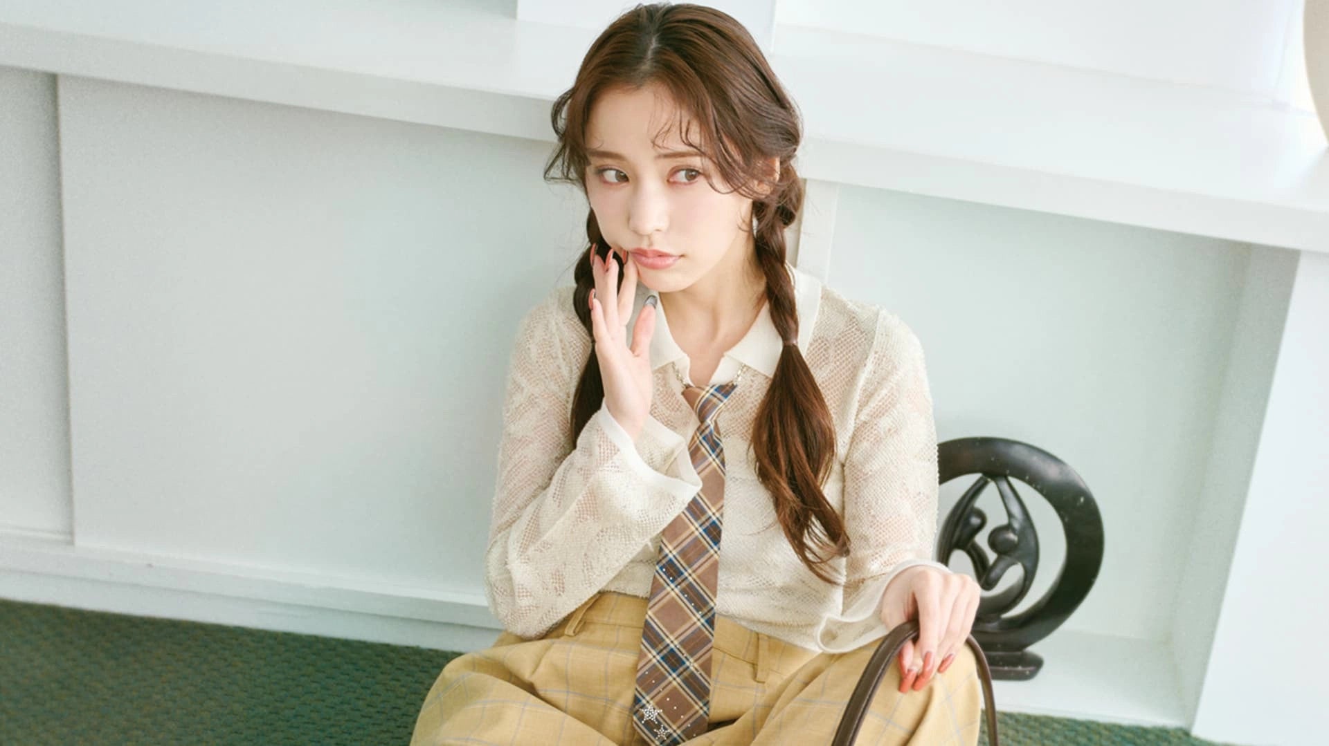 ギャップ＆女性らしさマシマシ♡ 今季トレンドの「チェックボトム」着回しテク