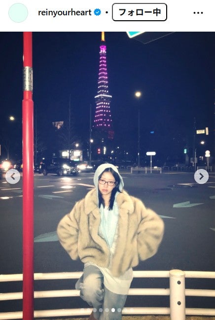 レイInstagramより