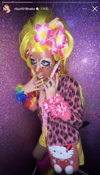 仲里依紗Instagramストーリーズより