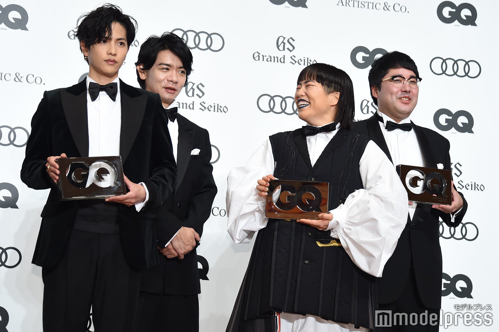 志尊淳、野田クリスタル、ゆりやんレトリィバァ、村上（C）モデルプレス