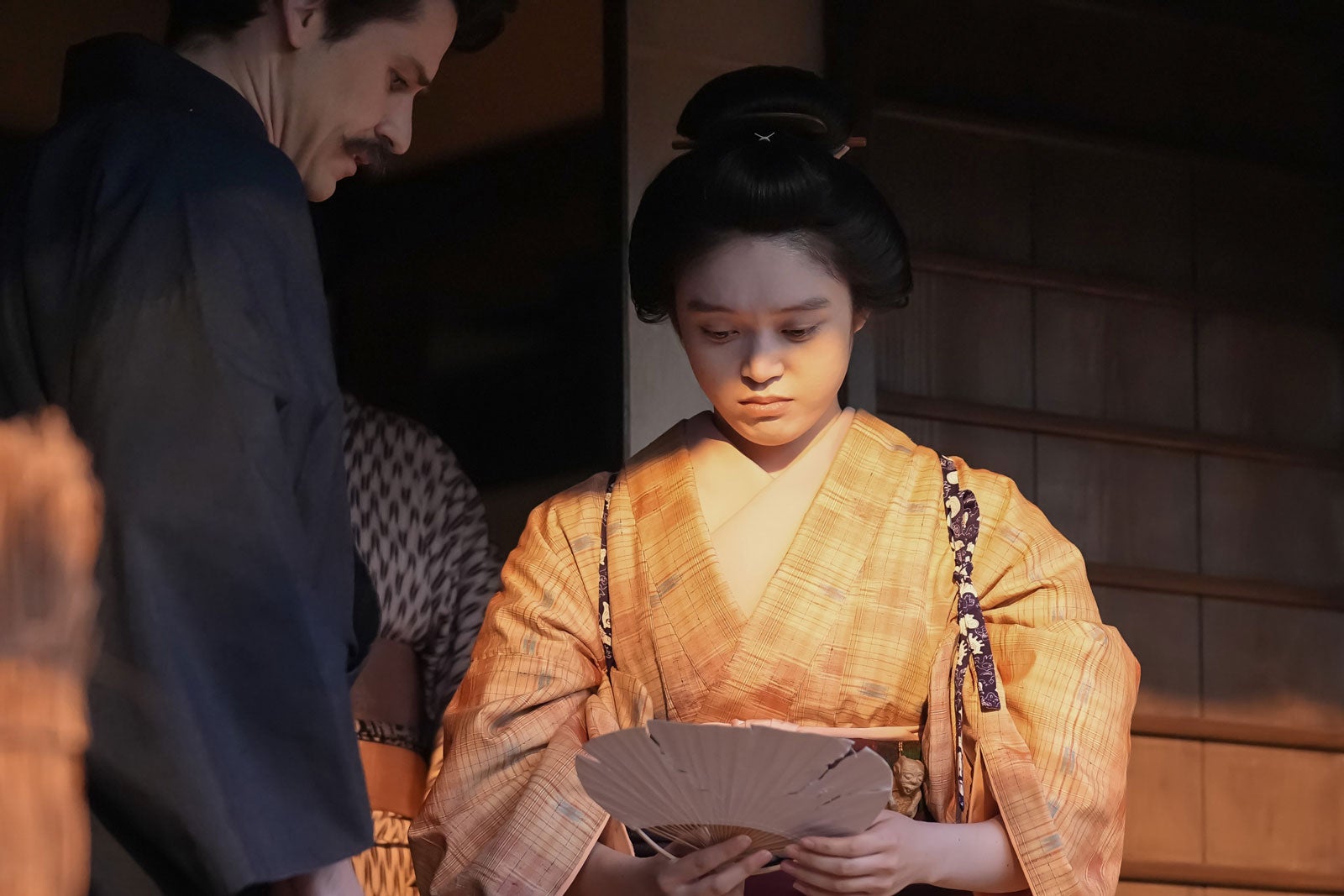 トミー・バストウ、高石あかり「ばけばけ」第87話（C）NHK