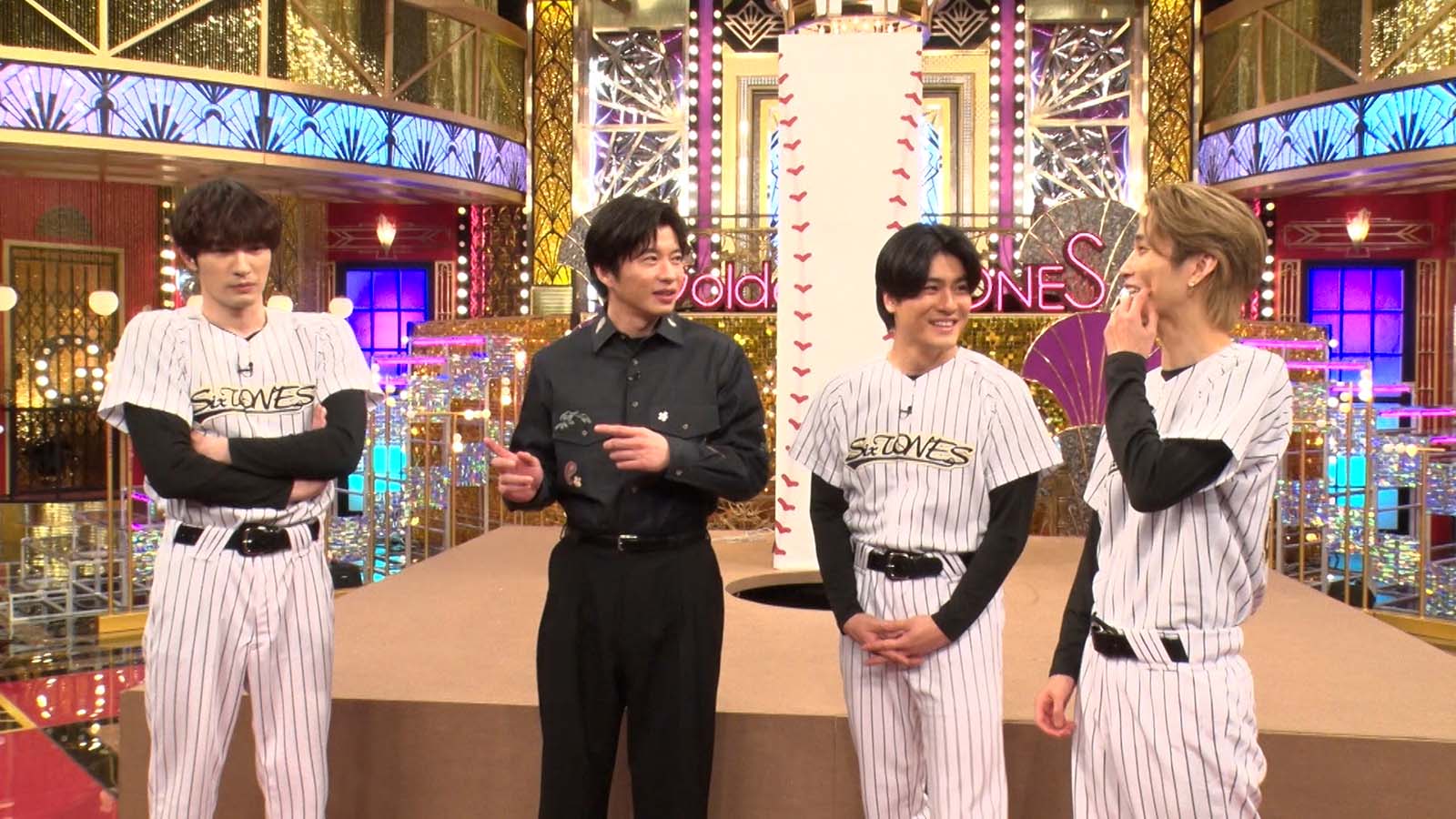 ジェシ―、田中圭、森本慎太郎、田中樹（C）日本テレビ