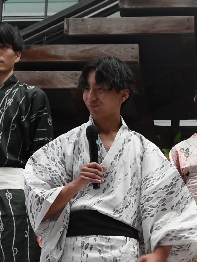 三山為誉さん（提供写真）