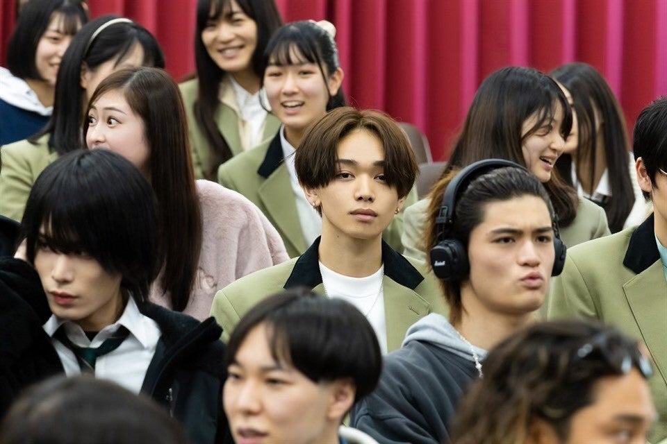 宮世琉弥 「もしも、イケメンだけの高校があったら」より（C）テレビ朝日