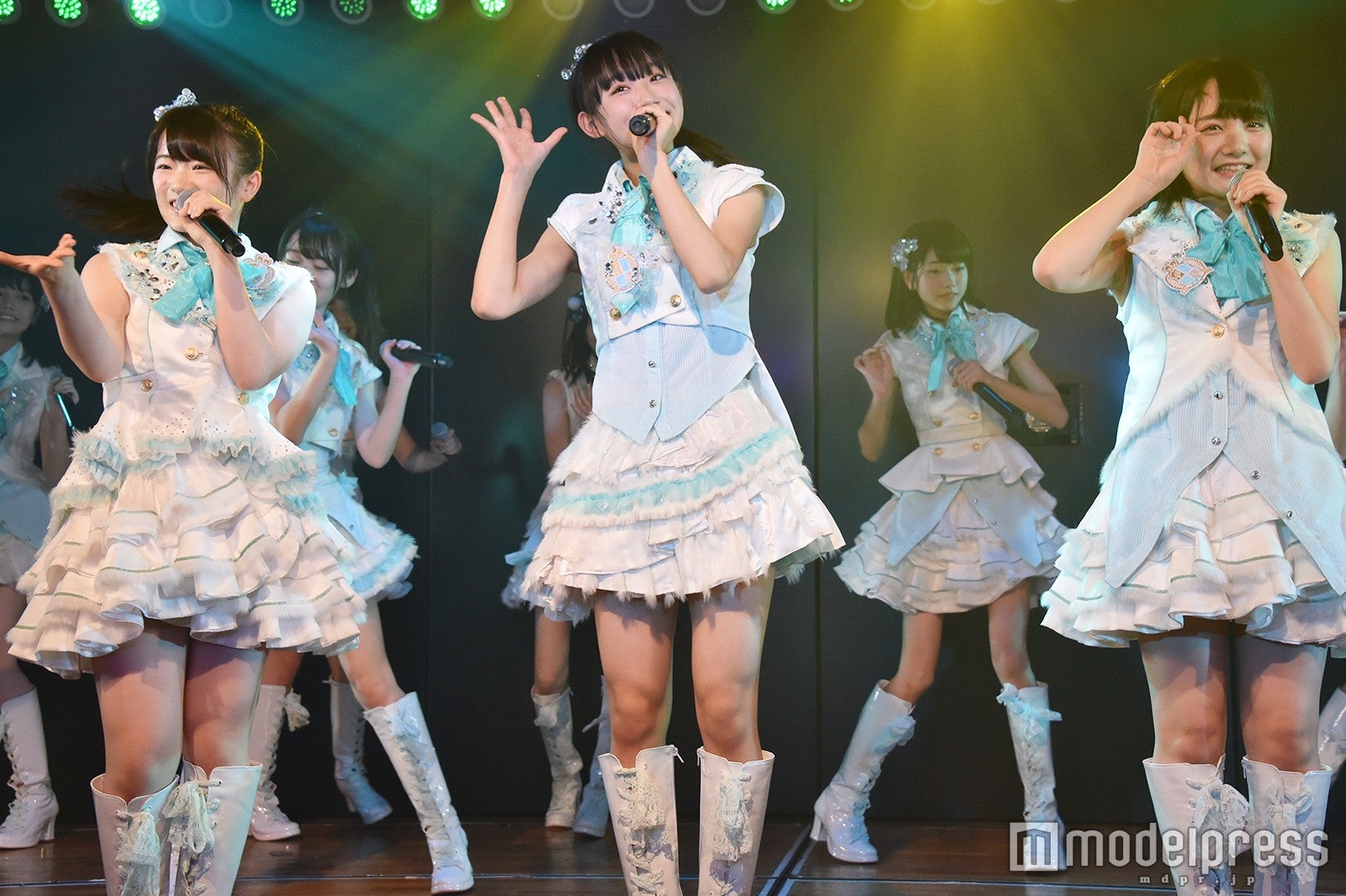 武藤小麟、山内瑞葵、田口愛佳「世界は夢に満ちている」公演（C）モデルプレス