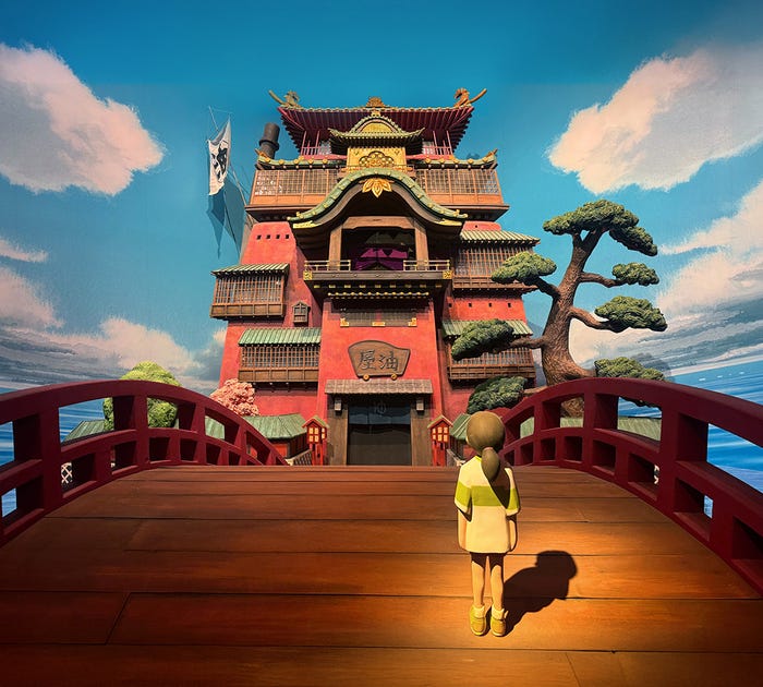 ジブリの立体造型物展 『千と千尋の神隠し』(C)2001 Hayao Miyazaki/Studio Ghibli, NDDTM