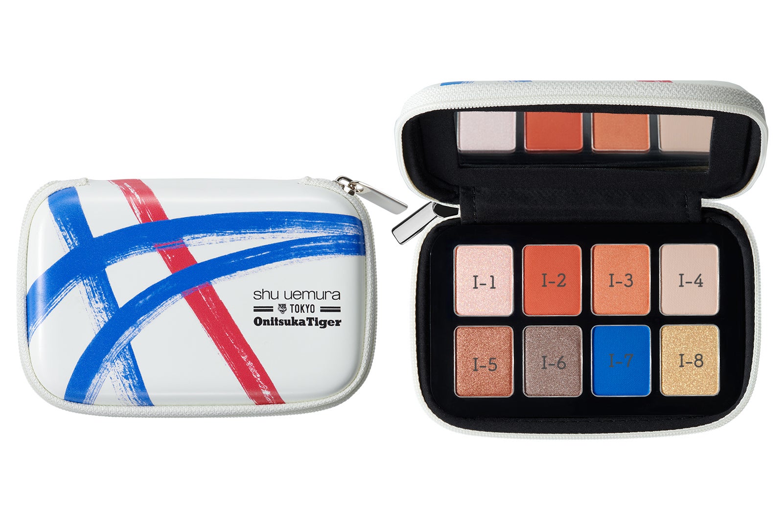 ビヨンド ザ リミット アイパレット／（パレット上段左から）I-1、I-2、I-3、I-4、（下段左から）I-5、I-6、I-7、I-8／画像提供：shu uemura