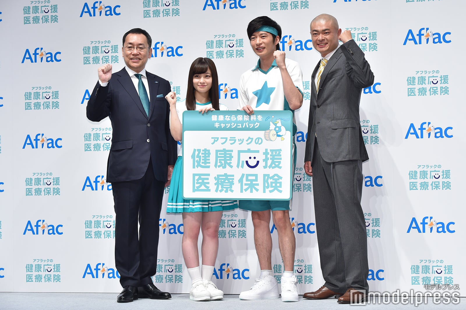 橋本環奈、田中圭、あばれる君（C）モデルプレス