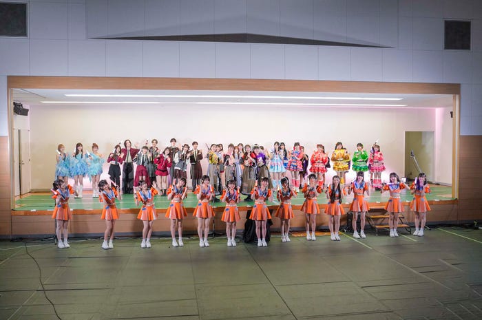 「ももクロ春の一大事2025 in 新発田市」緊急配信の様子(C)上飯坂一