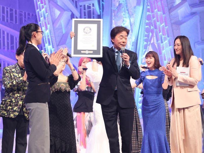 フジテレビ・港浩一社長「MUSIC FAIR」3000回記念コンサート(C)フジテレビ