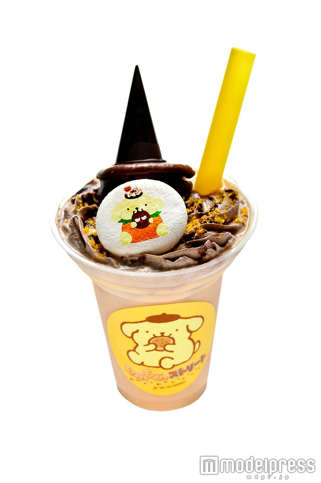 ハロウィーン限定クリームプリンシェイク600円（C）2016 SANRIO CO．，LTD．