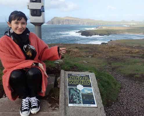市川紗椰「スター・ウォーズ」聖地巡礼でアイルランドのロケ地へ 制作スタジオにも潜入