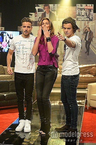 「1D DAY」に登場したワン・ダイレクション。Photographer: Jeff Kravitz
Location: YouTube Studio LA