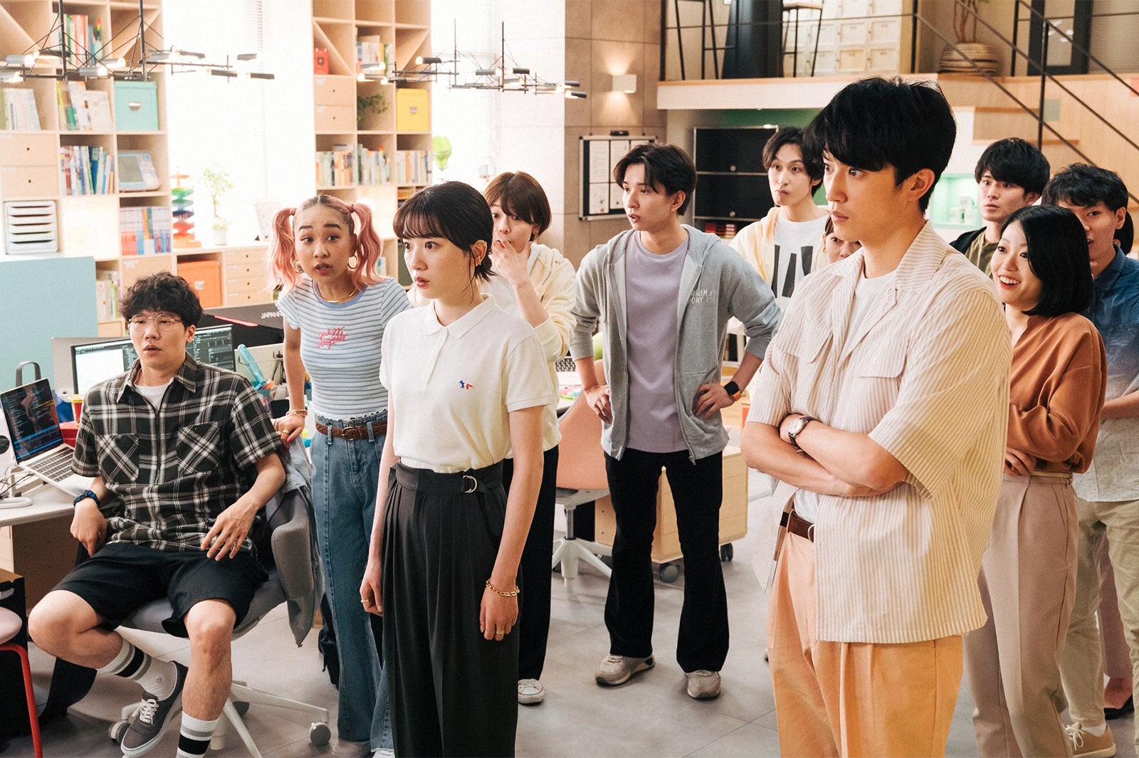 「ユニコーンに乗って」第1話より（C）TBS／撮影：加藤春日