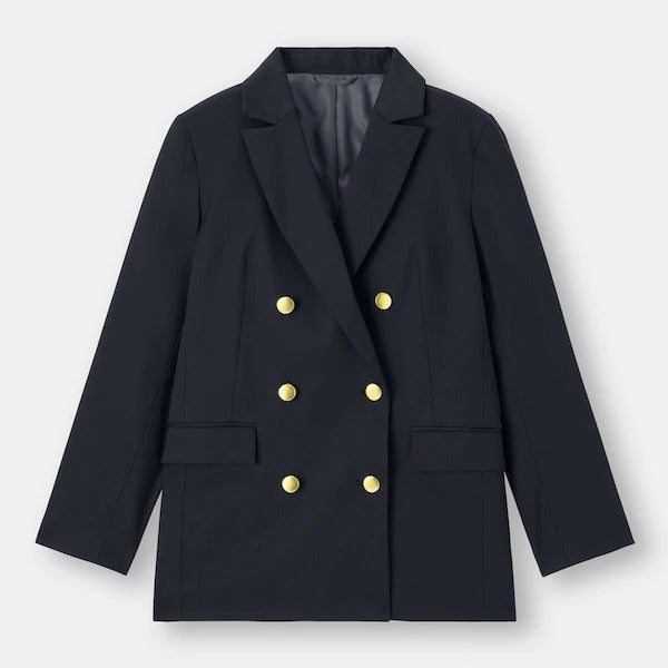 GU　ジーユー　プチプラ　ジャケット　レディース　女性　おすすめ　役立つ　使える　便利　長く使える　アウター　ブレザー